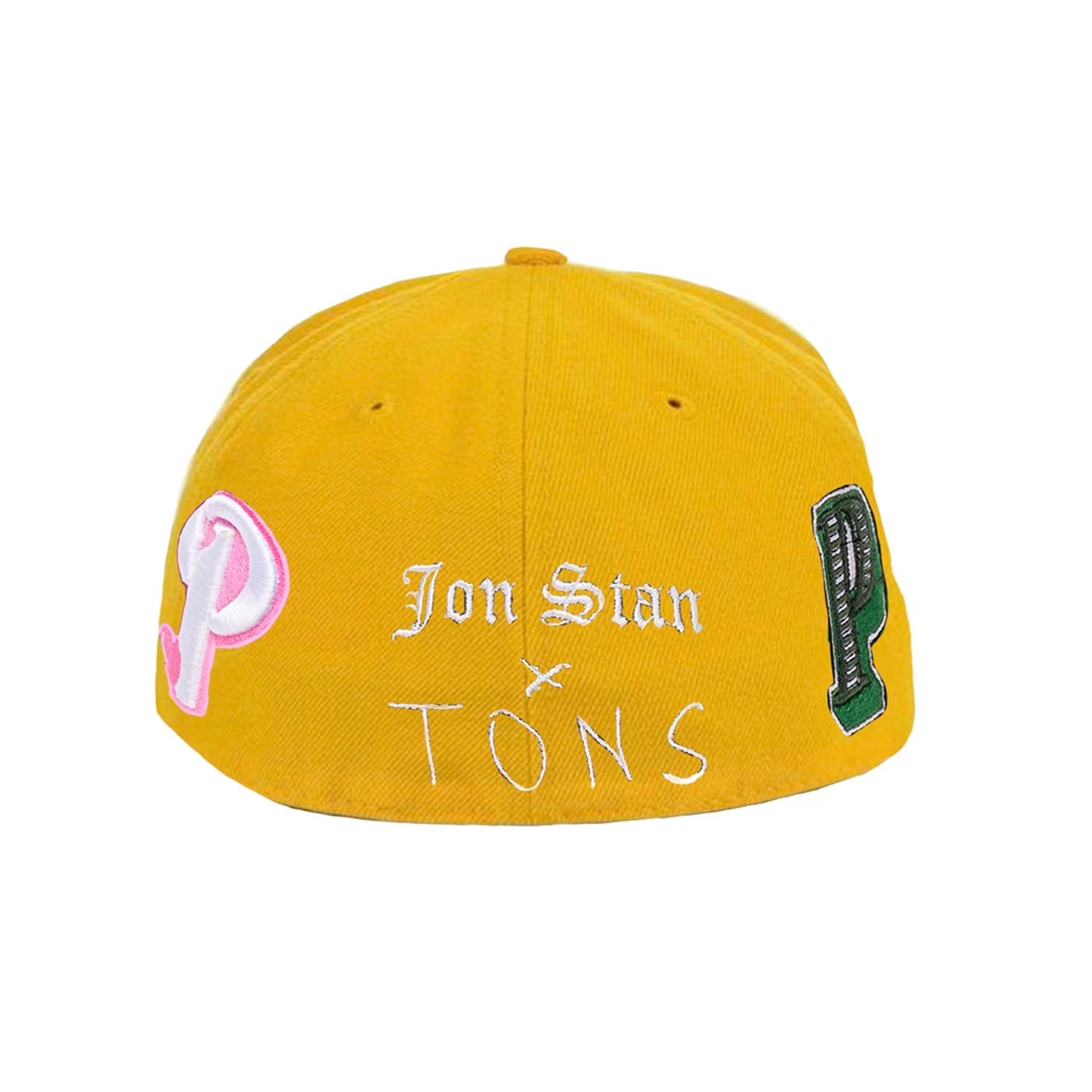 Jon Stan x TONS Pittsburgh P Fitted Hat (Yellow)