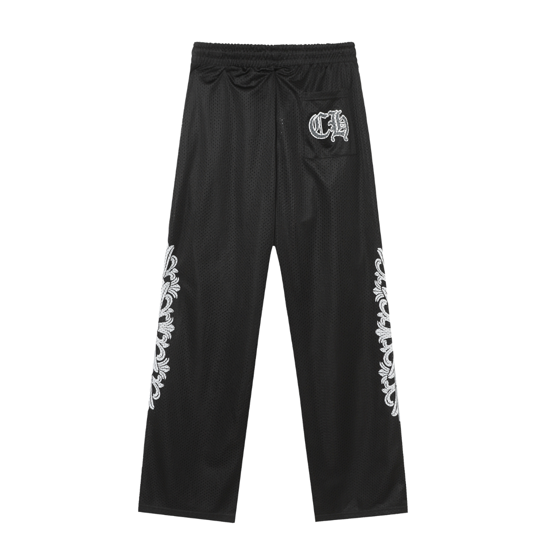 Chrome Hearts Mesh Varsity Pants