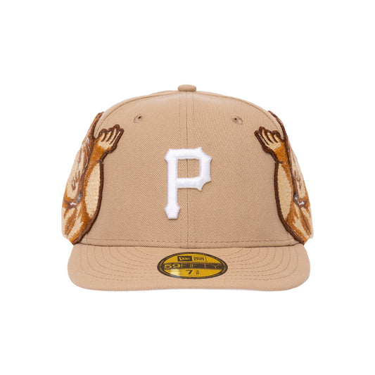 Jon Stan Pirates Angel Fitted Hat (Beige)