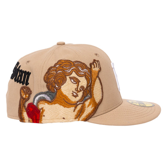 Jon Stan Pirates Angel Fitted Hat (Beige)