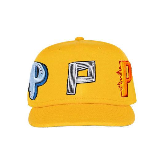 Jon Stan x TONS Pittsburgh P Fitted Hat (Yellow)