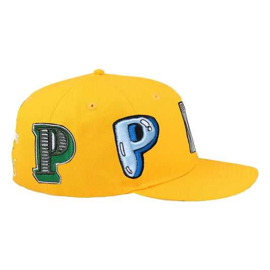 Jon Stan x TONS Pittsburgh P Fitted Hat (Yellow)