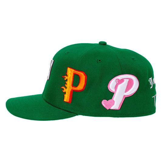 Jon Stan x TONS Pittsburgh P Fitted Hat (Green)