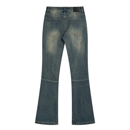 LOST SHDWS Flared Stretch Jeans