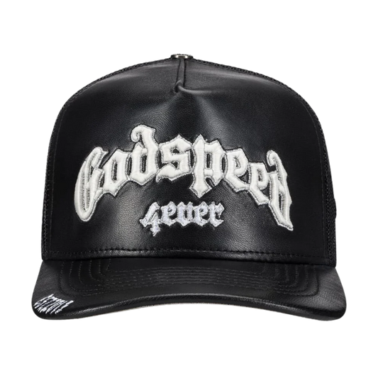 Godspeed FOREVER Premium Leather Trucker Hat