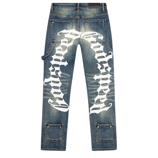 Godspeed Double Logo Denim Jeans