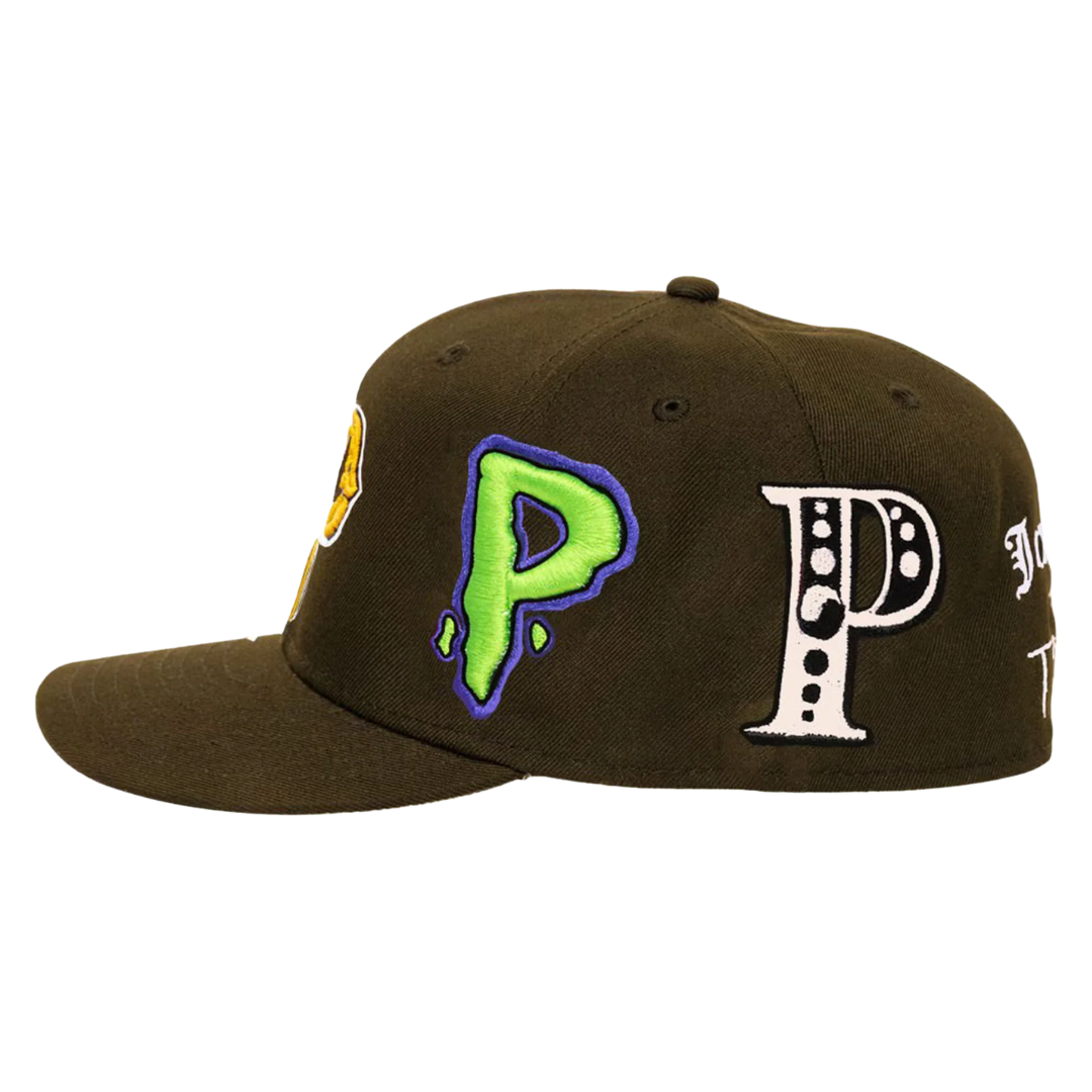 Jon Stan x TONS Pittsburgh "P" Fitted Hat – Brown