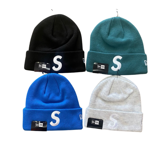 Supreme x New Era S Logo Beanie