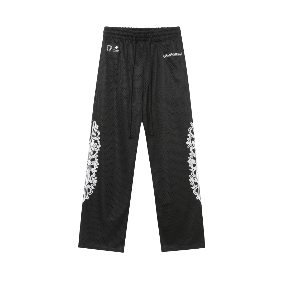 Chrome Hearts Mesh Varsity Pants