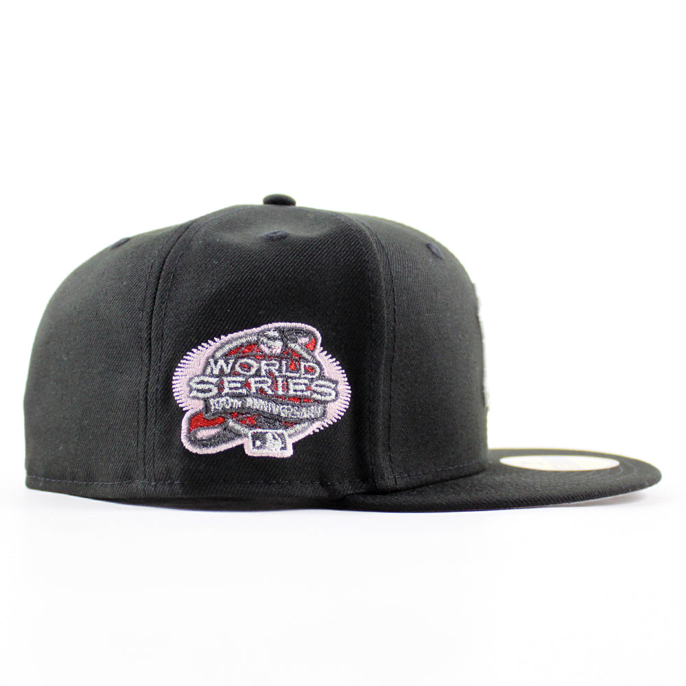 New York Yankees x Lips 100th World Series New Era 59Fifty Fitted Hat (Black Gray Under Brim)