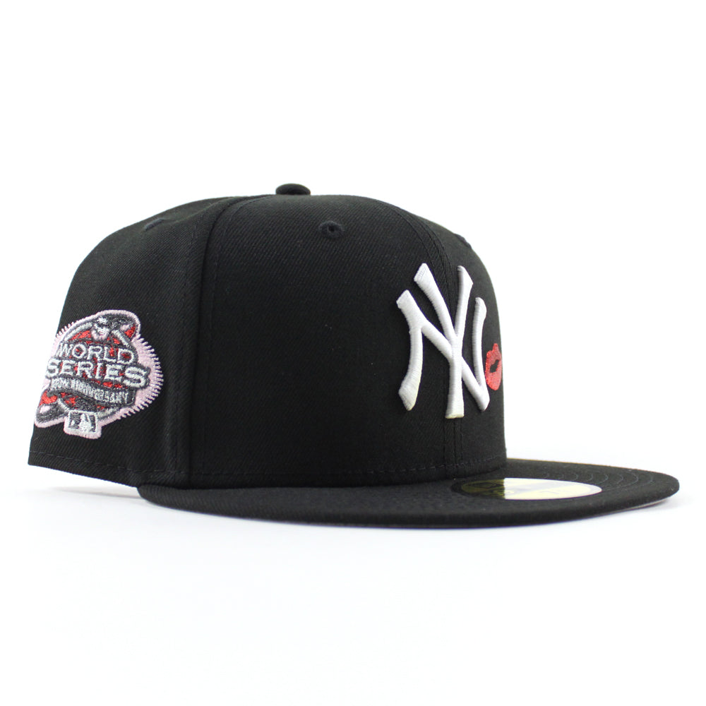 New York Yankees x Lips 100th World Series New Era 59Fifty Fitted Hat (Black Gray Under Brim)