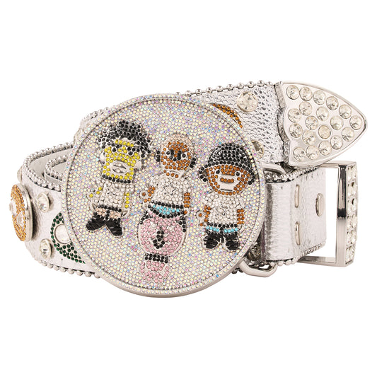 Stolen Arts Silver N.E.R.D. Belt – A Stylish Statement Piece