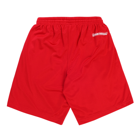 Chrome Hearts Matty Boy Form Mesh Shorts Red